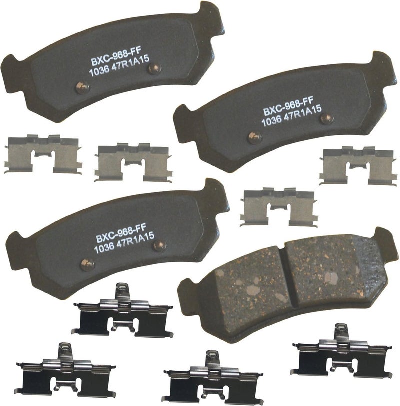 Bendix Premium SBC1036 Ceramic Rear Brake Pads for Chevrolet Optra 2006-2004, Suzuki Forenza 2006-2004, Reno 2006-2005 - Image 1